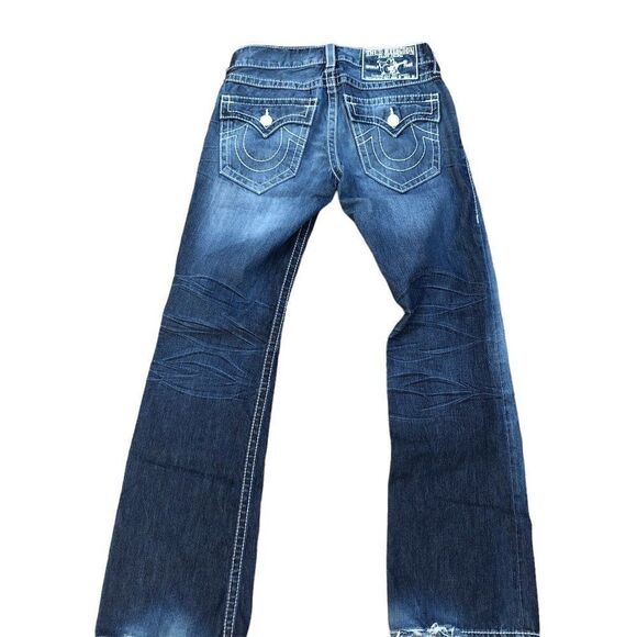 Vintage True Religion Jeans Size 31 BILLY BIG T Blue - Picture 7 of 9